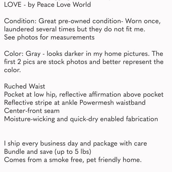 Ruched Waist Leggings - 3XP/3X - Gray -MIND BODY LOVE- Yoga, Workout, Exercise - Picture 14 of 14